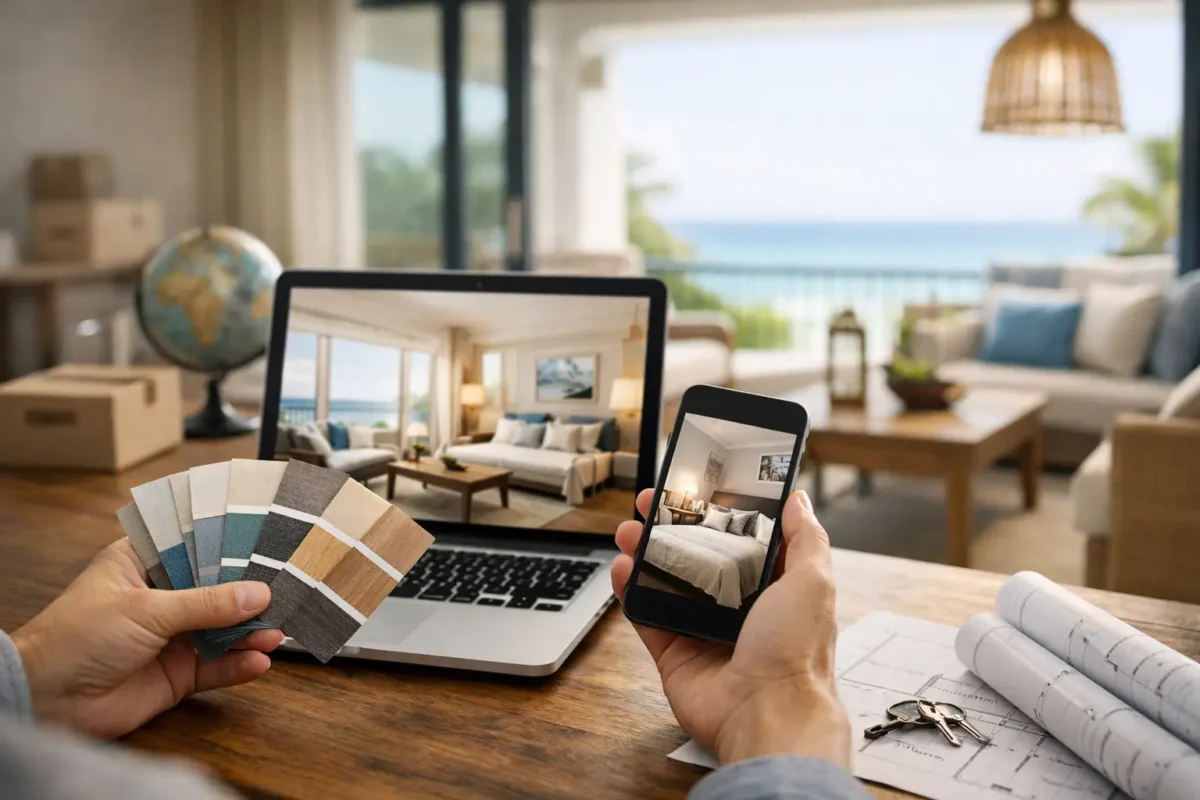 How to Furnish a Holiday Home Remotely