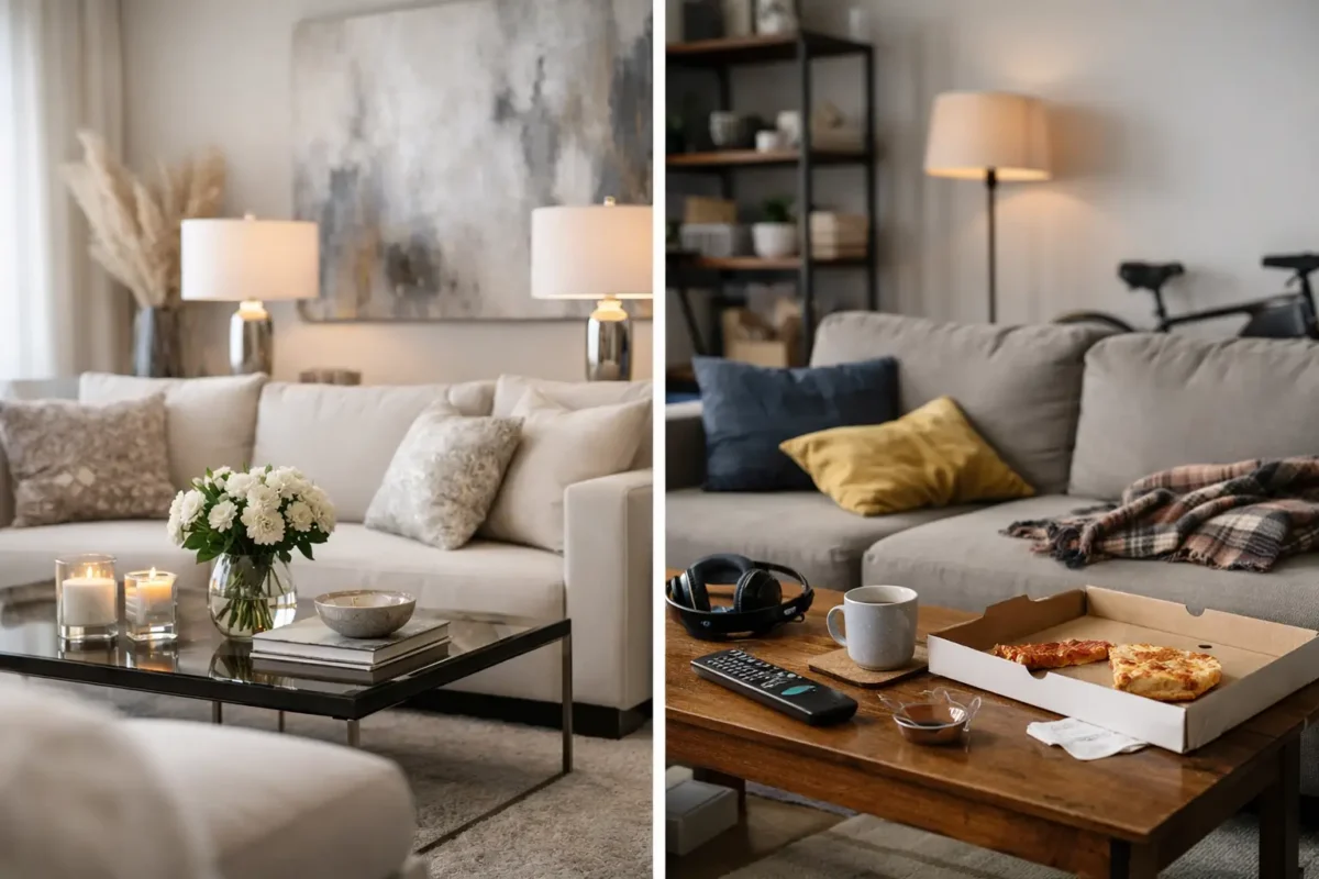 Show Home vs Rental Furnishing